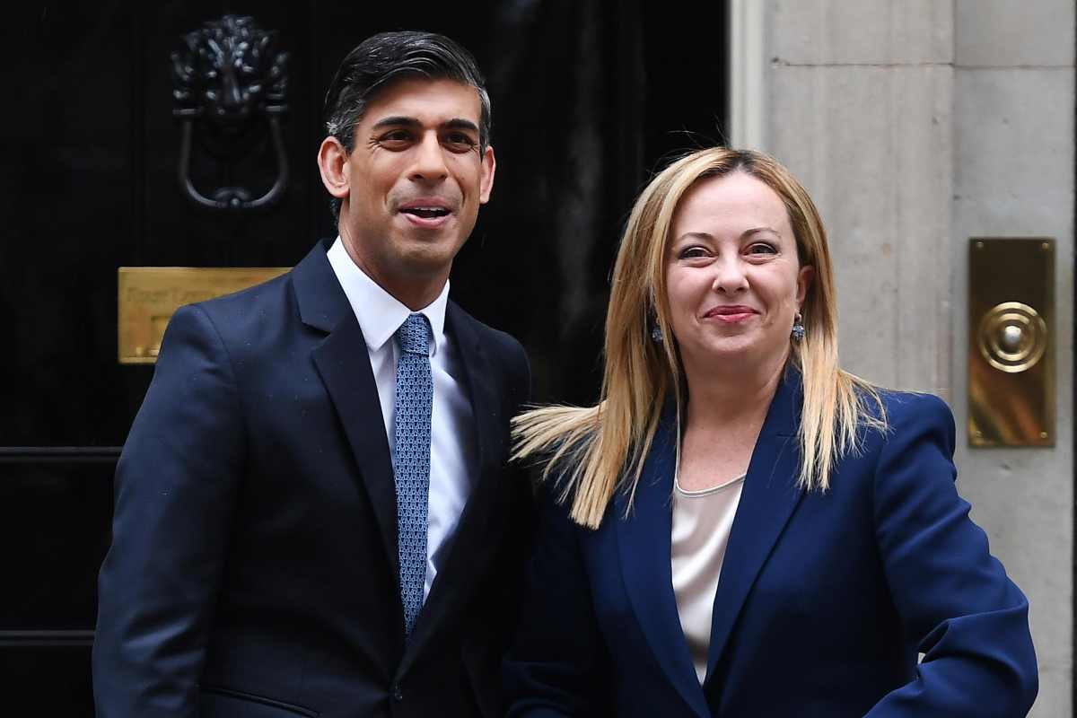 Meloni a Londra dopo incontro con Sunak