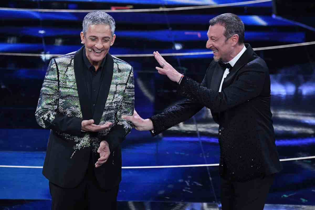 Amadeus e Fiorello Sanremo