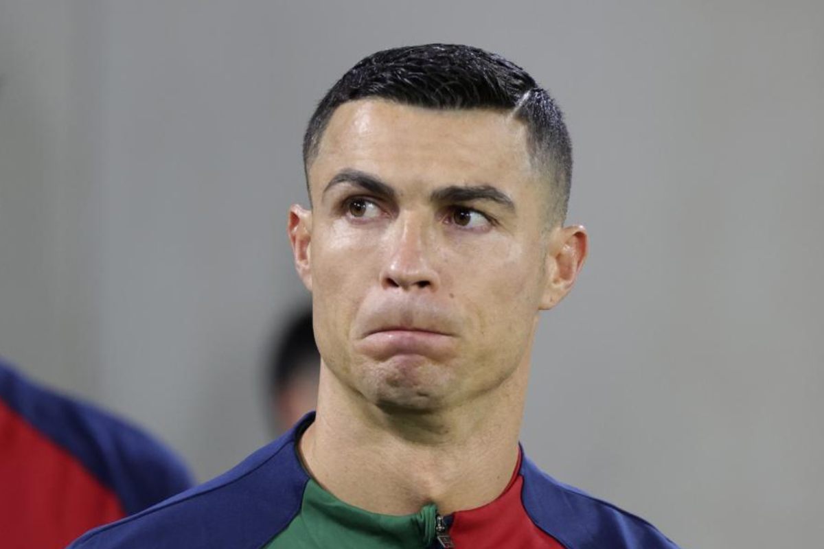 Brutta reazione di Ronaldo