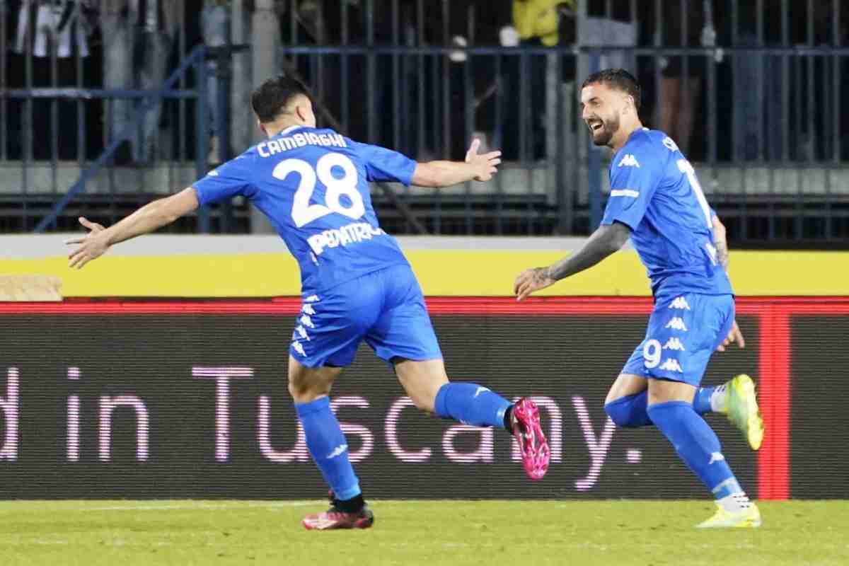 Empoli-Juventus resoconto