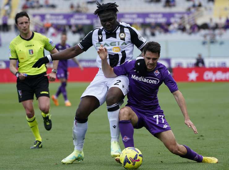 Fiorentina-Udinese tabellino