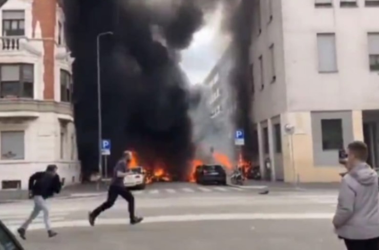 Momenti di panico a Milano