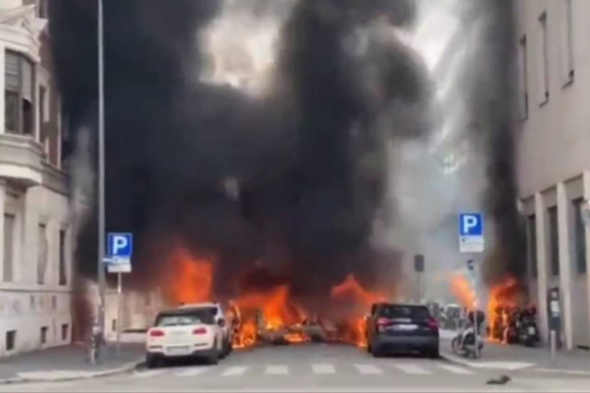 Momenti di panico a Milano