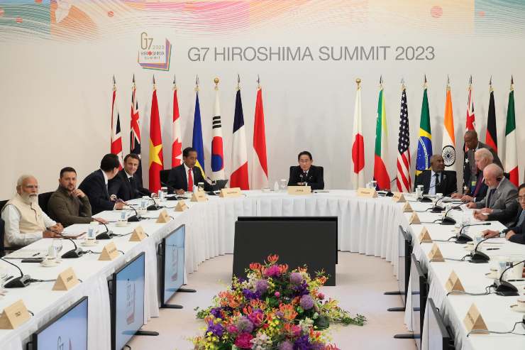 Termina il G7 in Giappone 