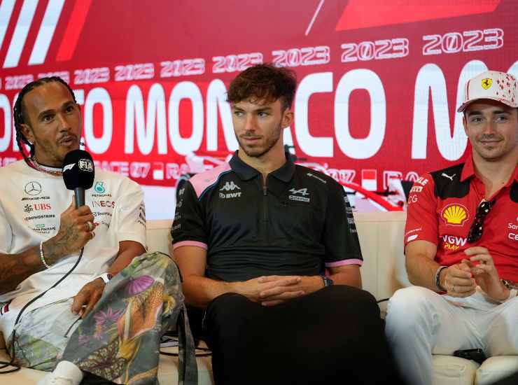 Hamilton, Gasly e Leclerc