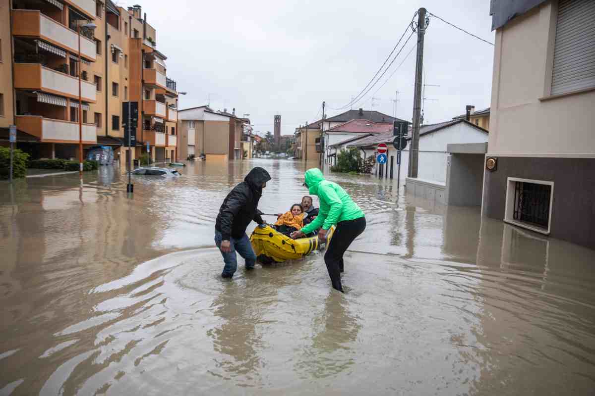 Il maltempo fa una vittima