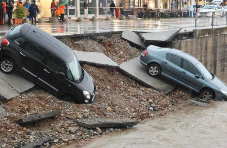 Maltempo si abbatte su Brescia