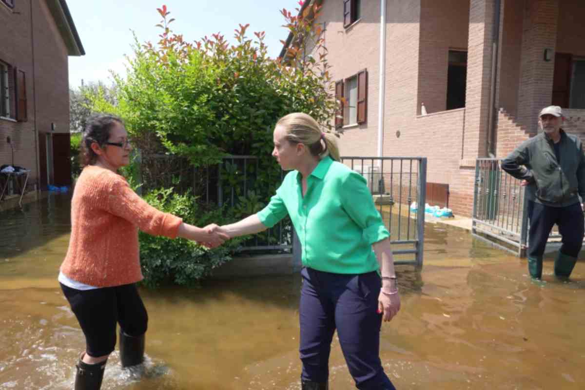 Meloni e von der Leyen attese In Emilia-Romagna