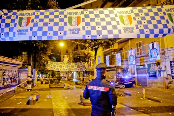 Morto a Napoli durante festeggiamenti