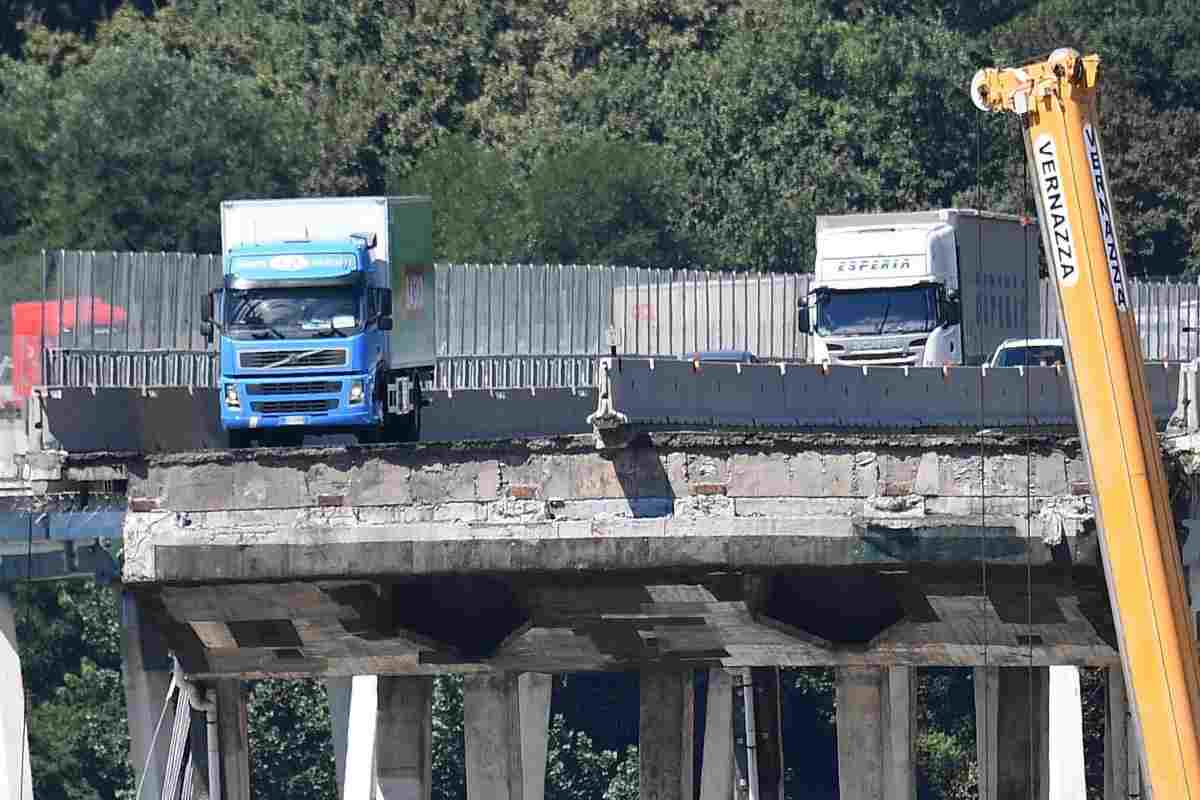 Ponte Morandi crollo dichiarazioni Mion