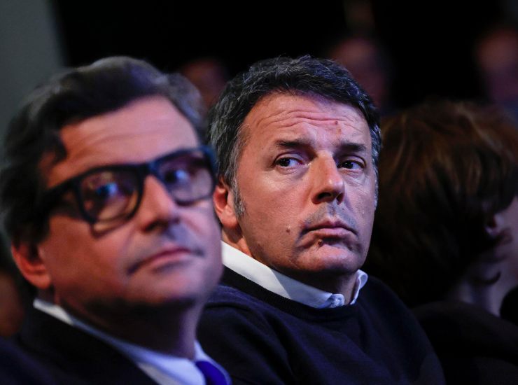 Renzi e Calenda rottura