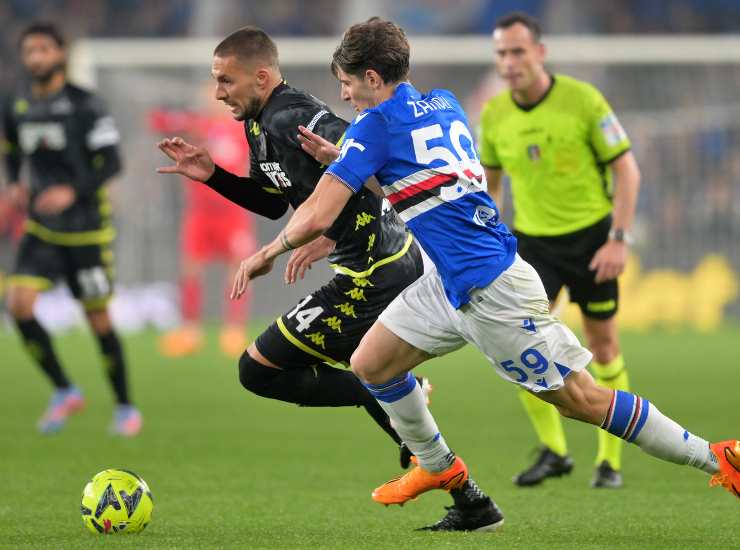 Sampdoria-Empoli tabellino