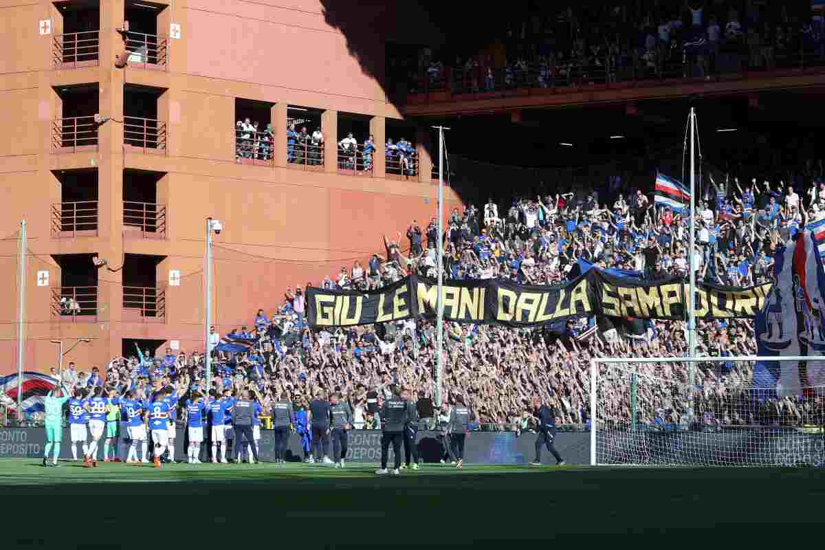 Sampdoria retrocessa