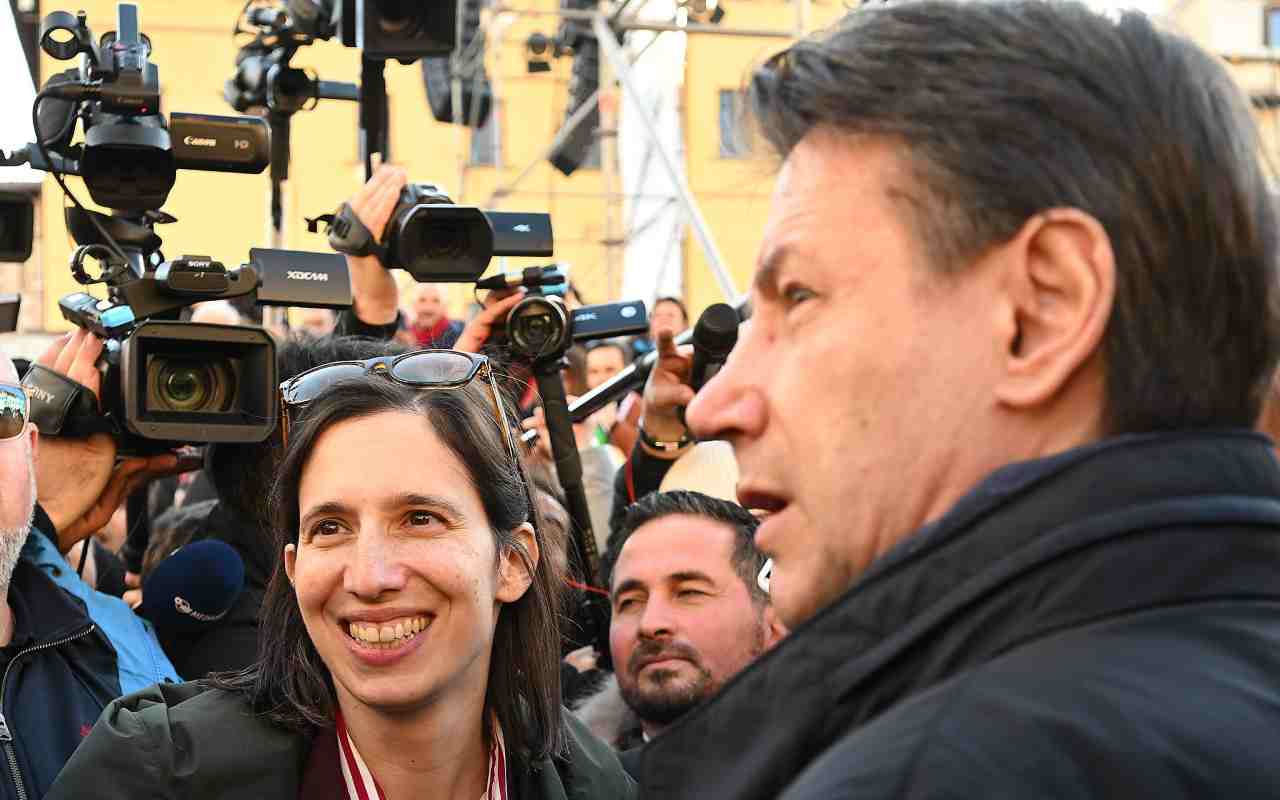 Elly Schlein e Giuseppe Conte