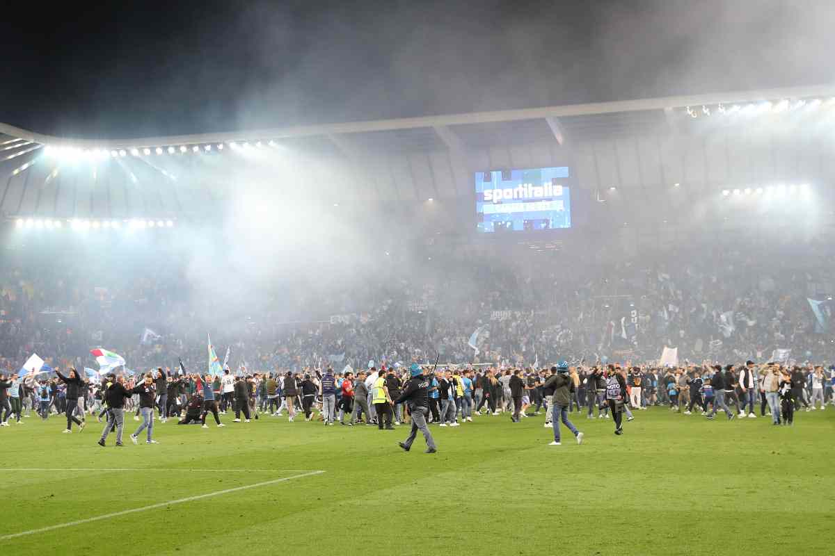 Scontri tifosi Udinese-Napoli