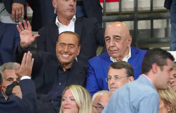 Silvio Berlusconi Adriano Galliani 