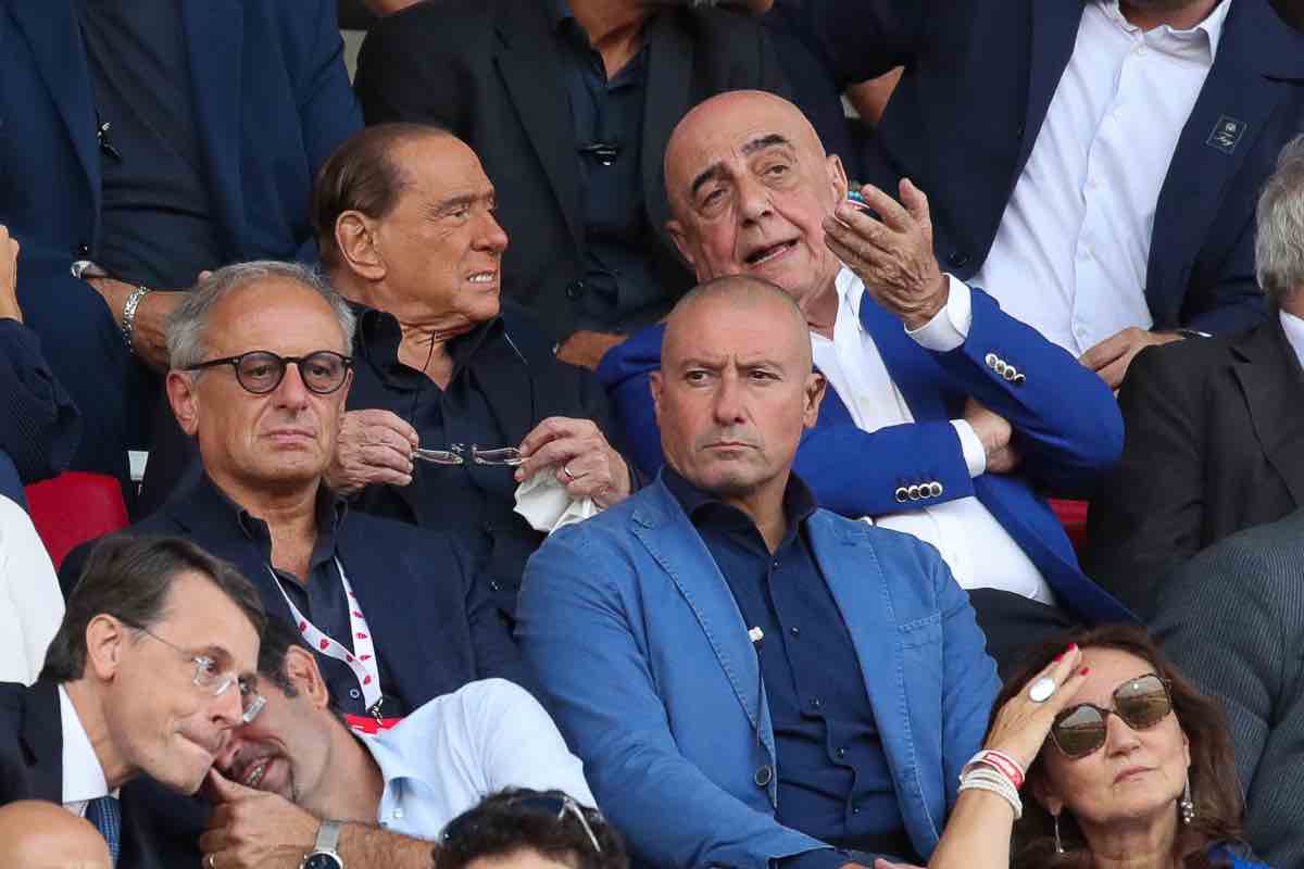 Silvio Berlusconi Adriano Galliani