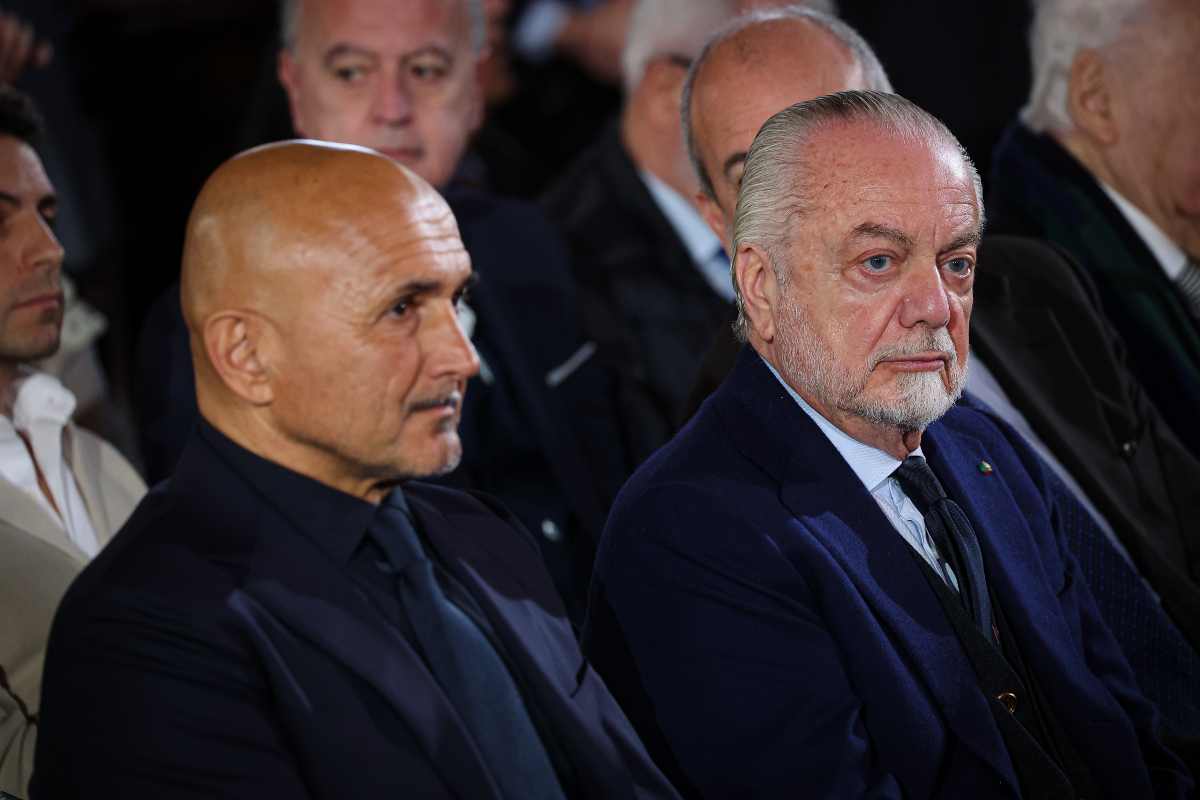 De Laurentiis sul futuro di Spalletti 