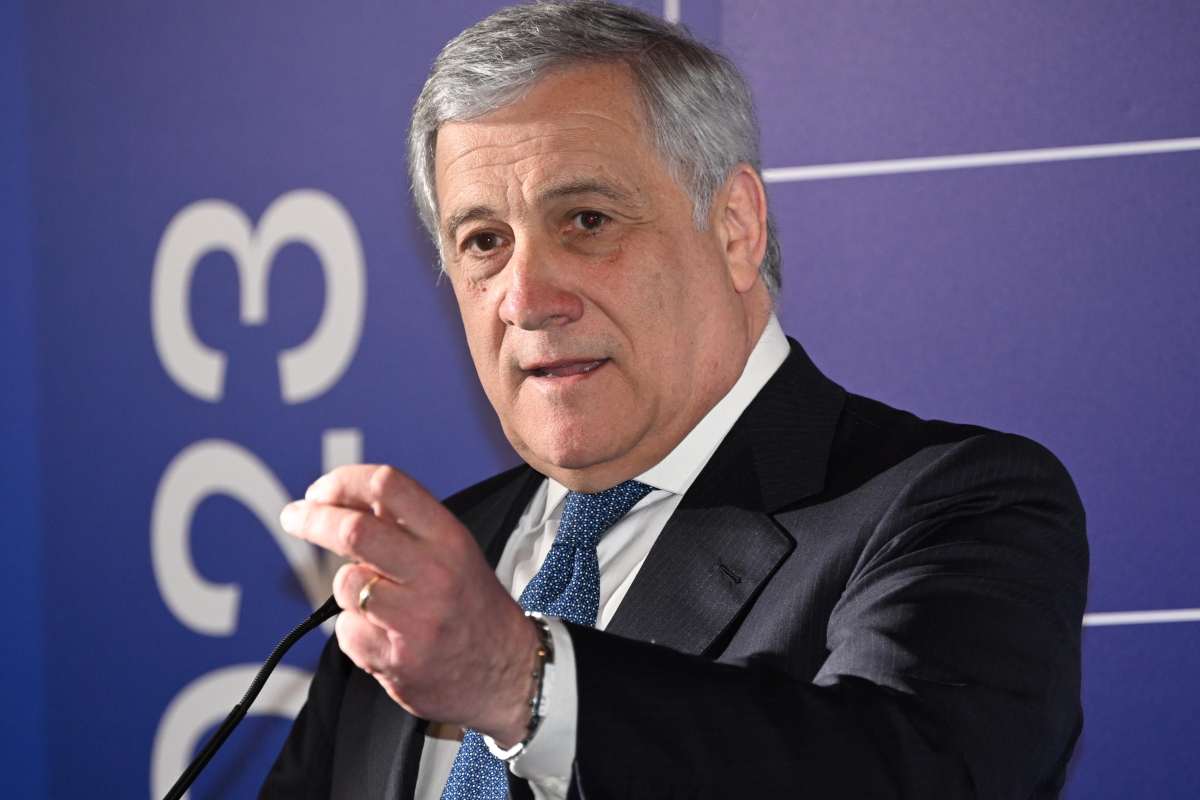 Il ministro degli Esteri Tajani