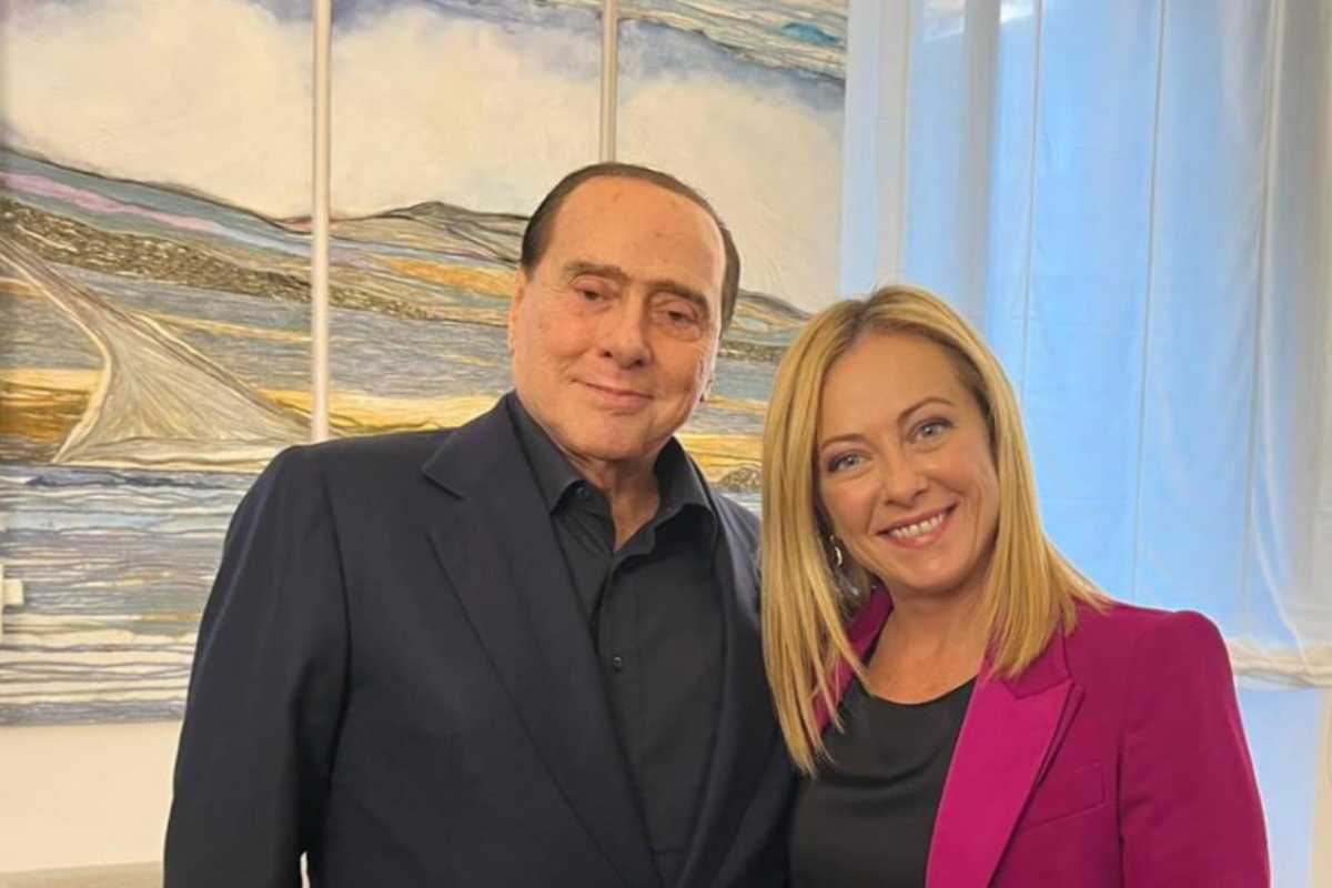 Il ricordo della Meloni su Berlusconi