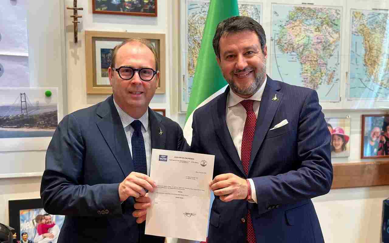 Matteo Salvini nomina Davide Bordoni nuovo coordinatore della Laga per il Lazio