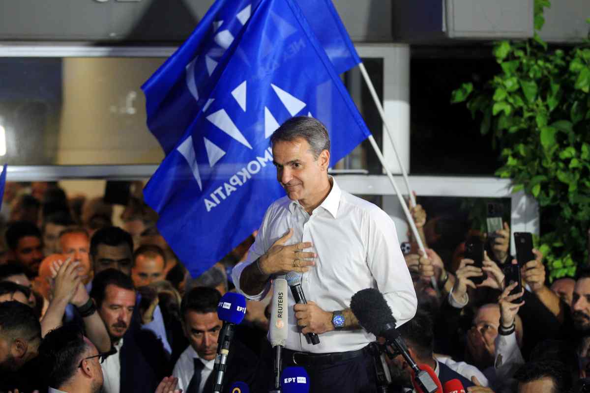 Kyriakos Mitsotakis vince le elezioni in Grecia