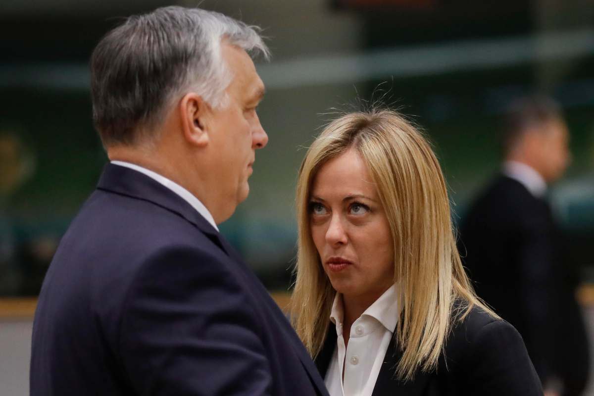 Orban rompe con la Meloni
