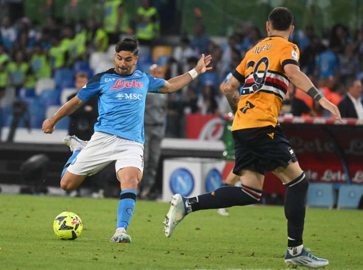 Napoli-Sampdoria diretta
