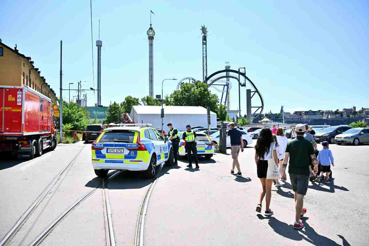Tragedia al Luna Park in Svezia