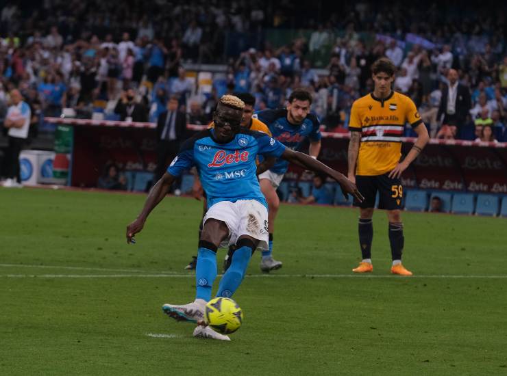 Napoli-Sampdoria diretta