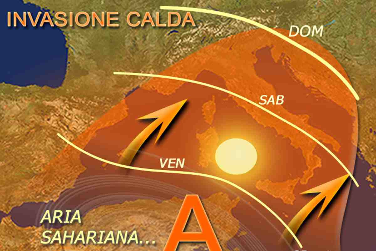 In arrivo l'anticiclone Caronte 