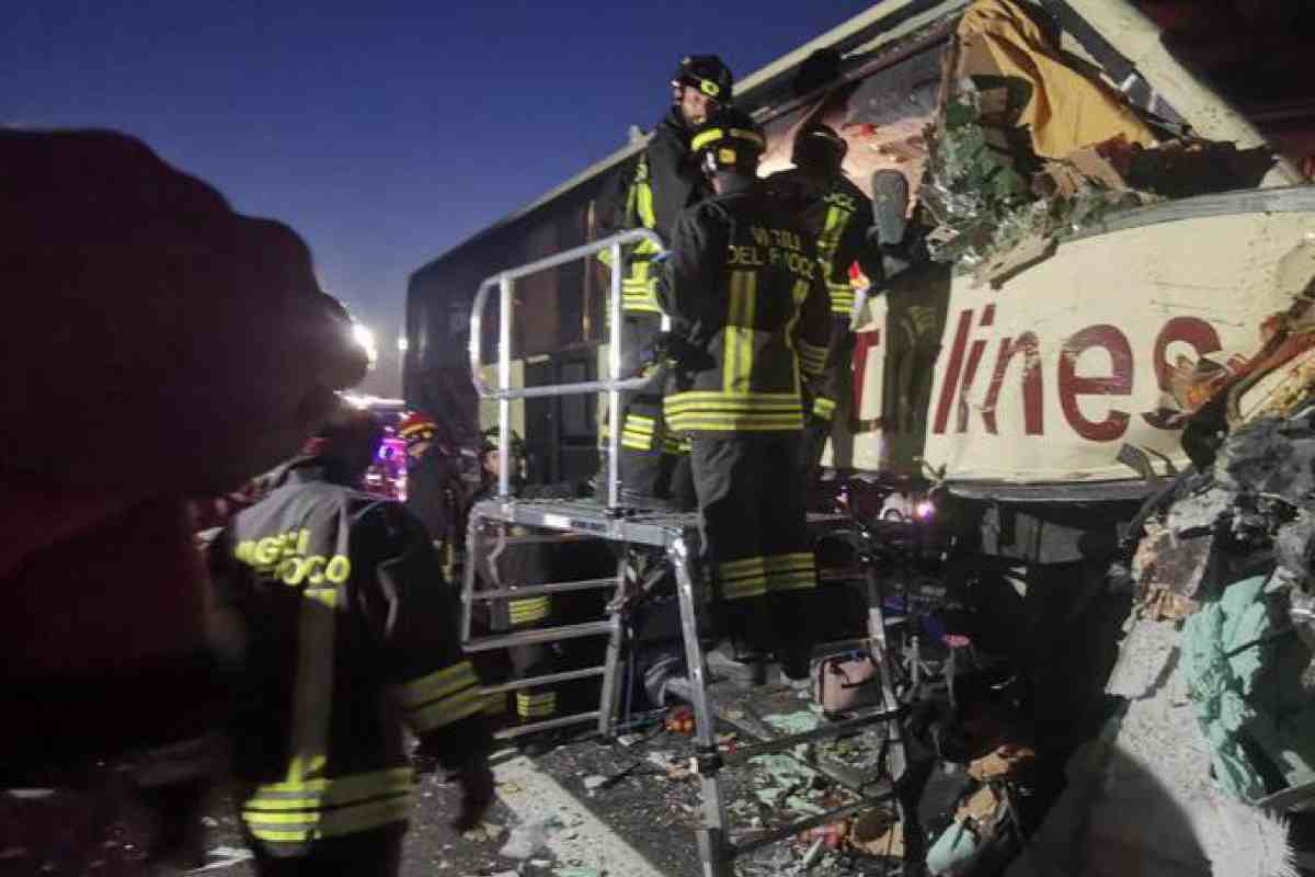 Incidente Tir pullman