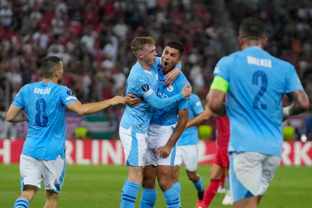 Il City vince la Supercoppa Europea 