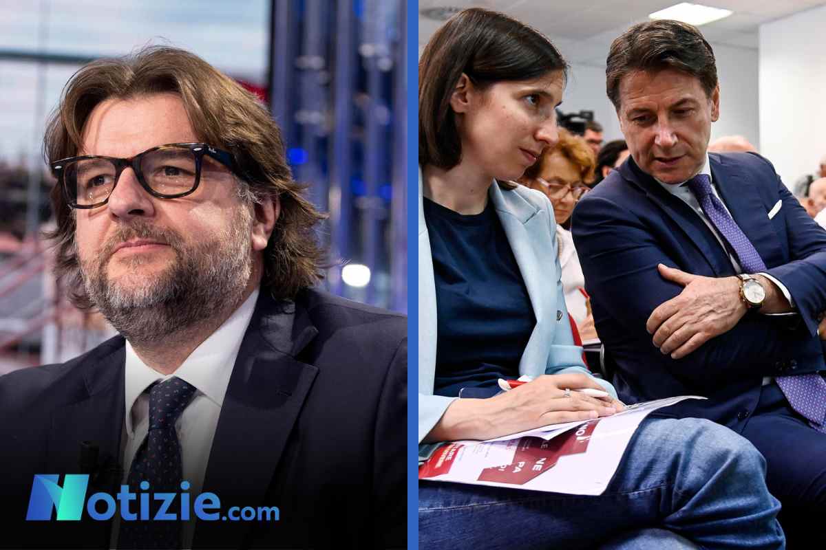 Marco Osnato, Elly Schlein, Giuseppe Conte