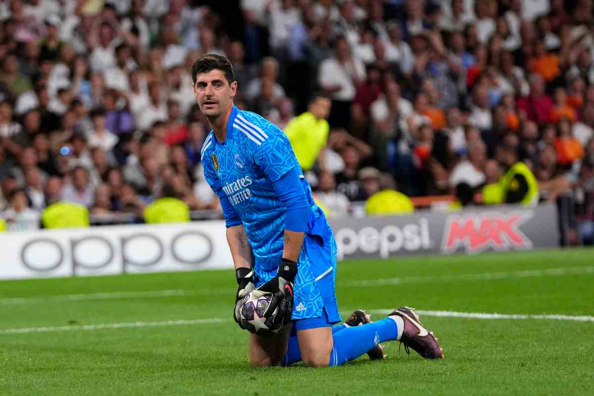 Rottura del crociato per Courtois
