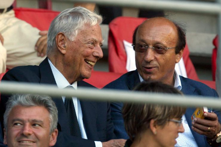 Umberto Agnelli e Luciano Moggi