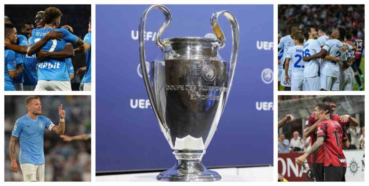 Liste squadre italiane Champions League