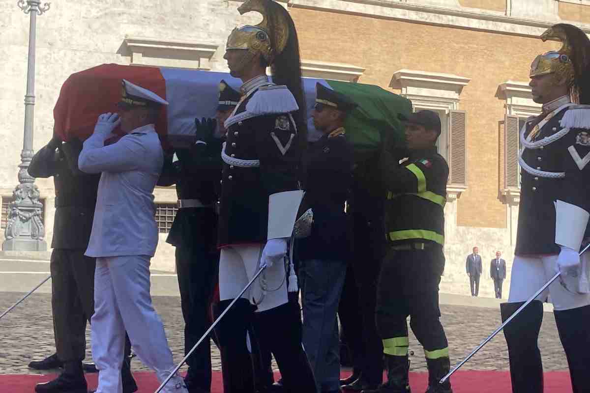 Diretta funerali Giorgio Napolitano