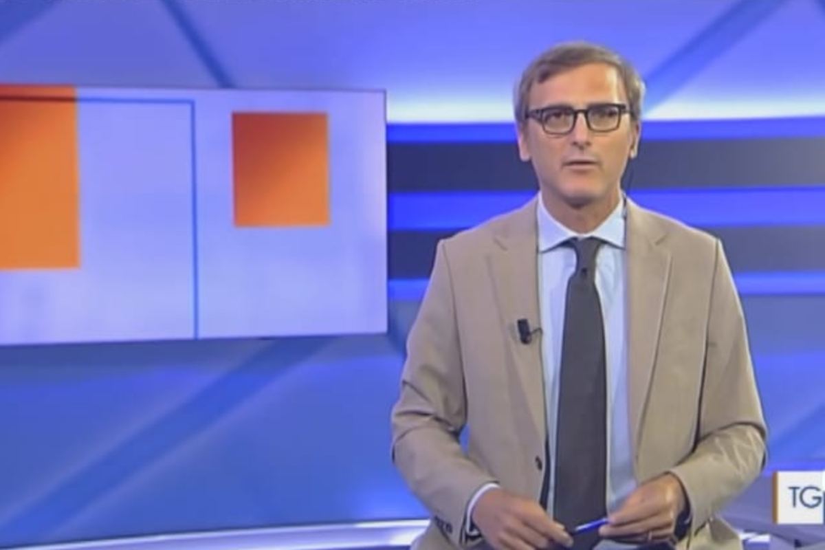 Momenti di panico in diretta