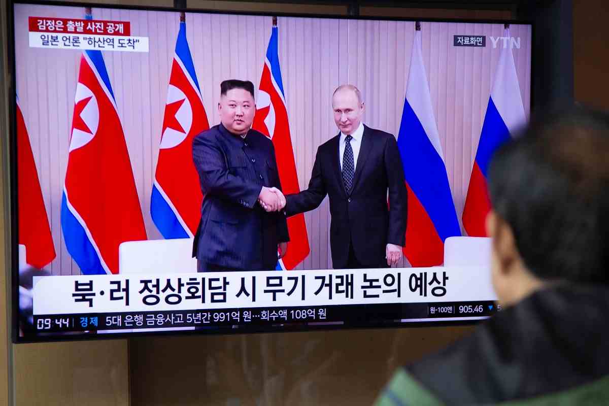 Kim arrivato in Russia