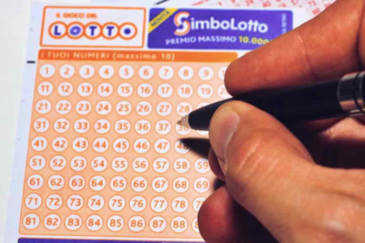 Schedina Lotto
