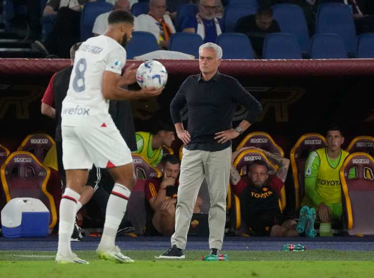 Mourinho silenzio stampa post Roma-Milan