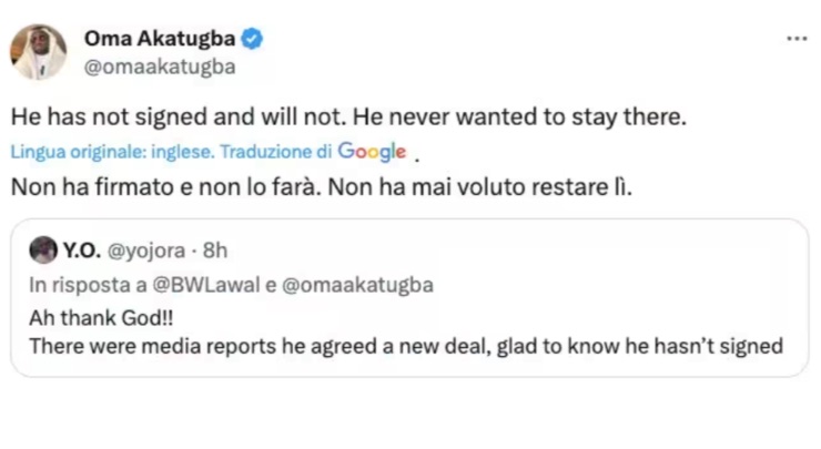 Tweet Oma Akatugba