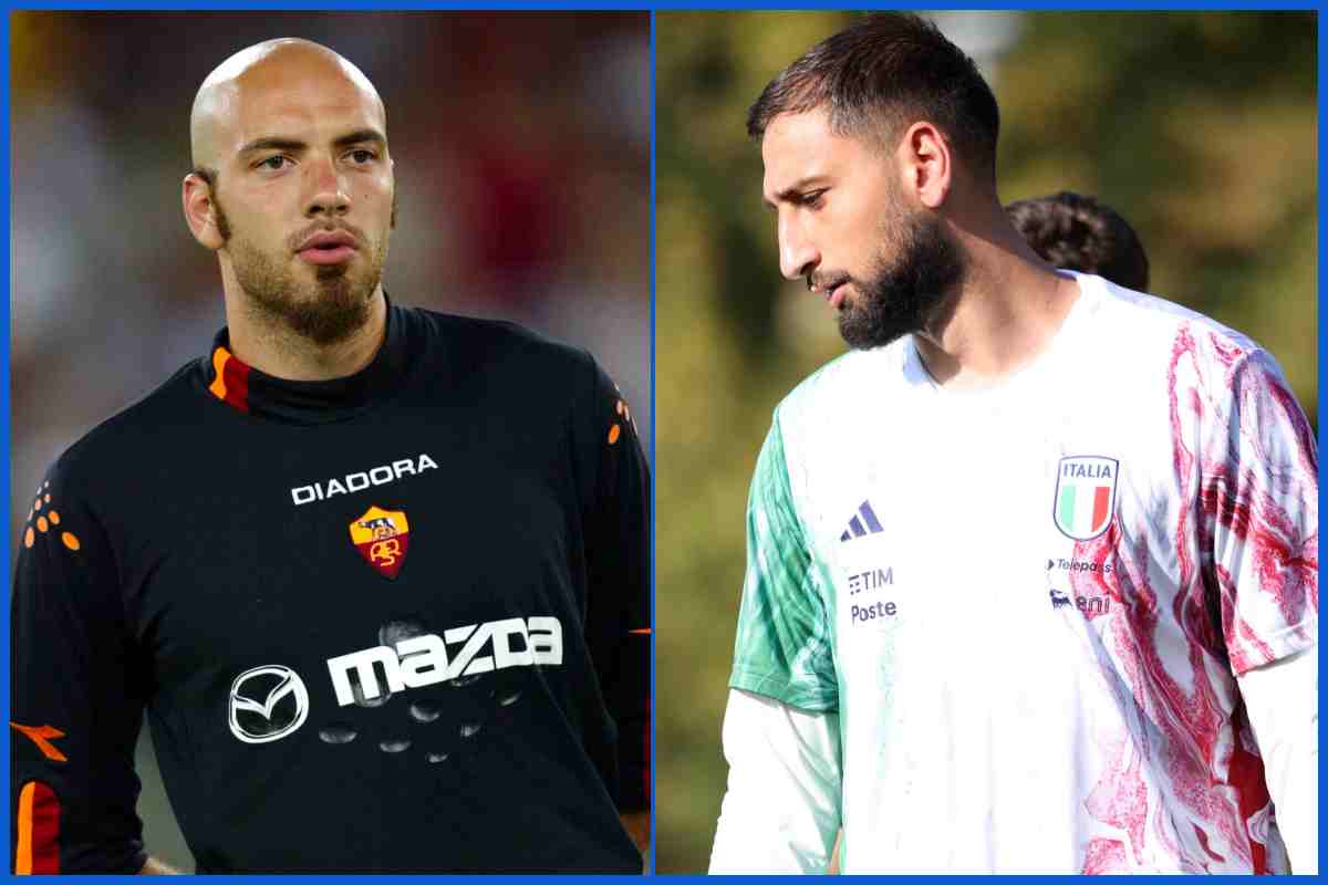 Cristiano Lupatelli e Gianluigi Donnarumma