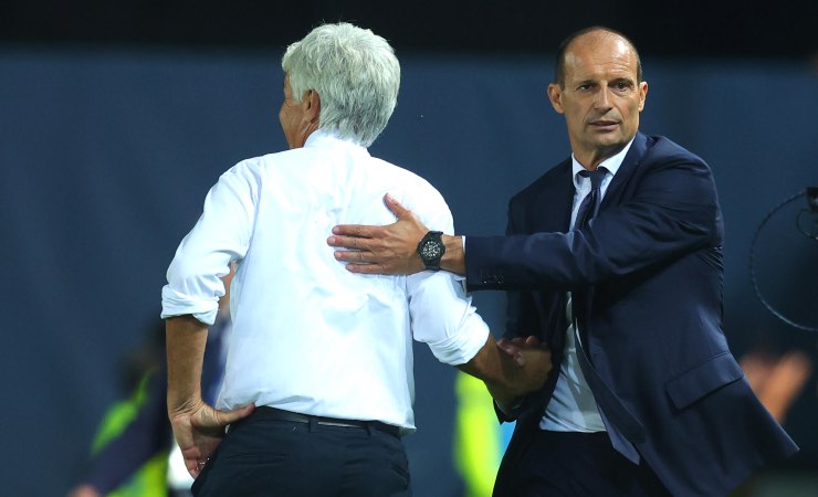 Gian Piero Gasperini e Massimiliano Allegri