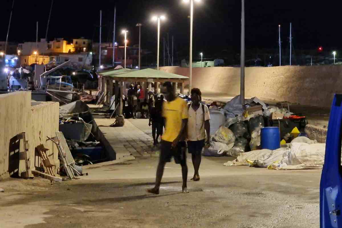 Altri arrivi a Lampedusa