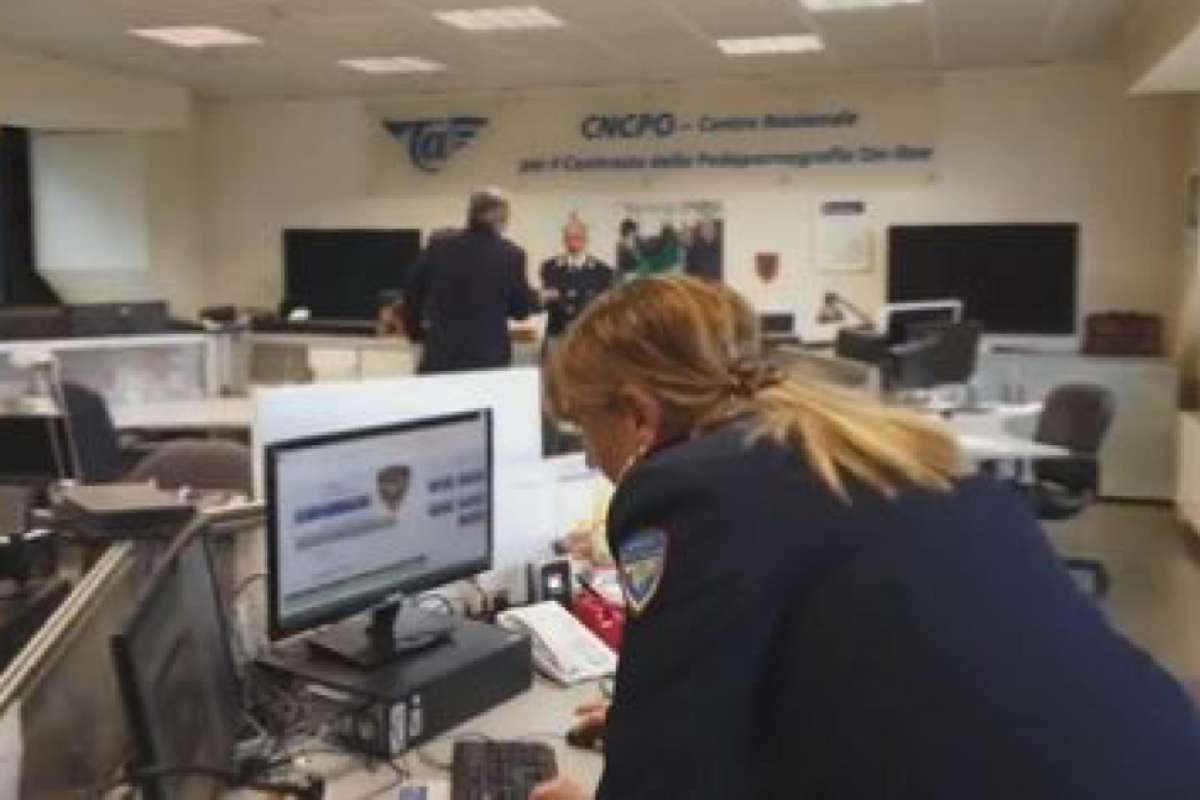 Colpo alla pedopornografia