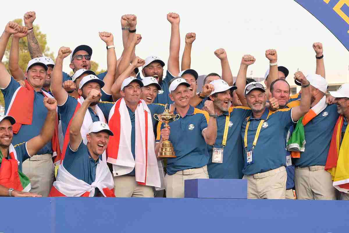 Ryder Cup, vince il Team Europe