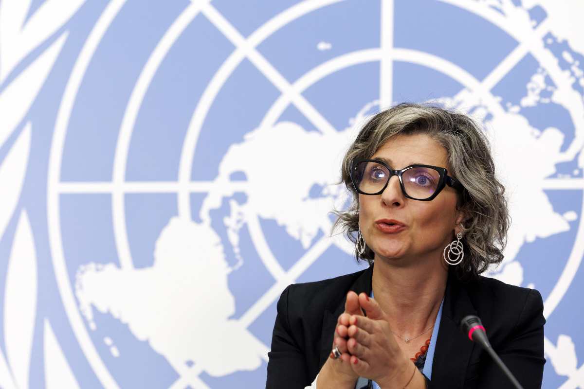 La relatrice Onu