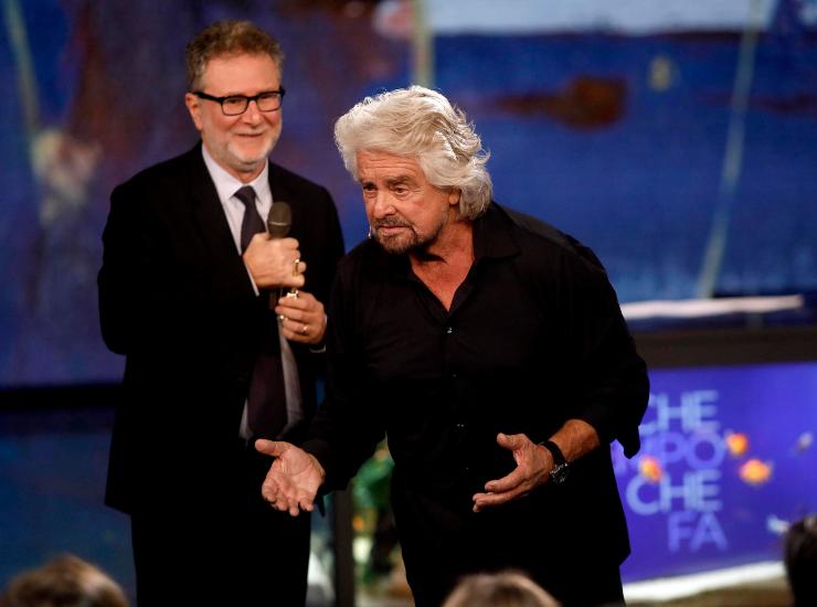 Grillo intervista Che tempo che fa